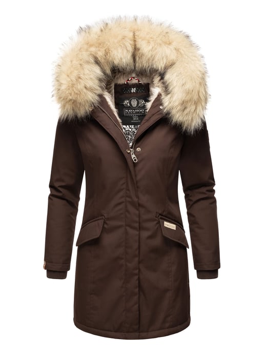 Navahoo Dames Winterparka Cristal – Premium Collectie met Afneembare Bontkraag - Image 1