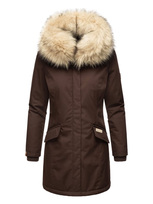Navahoo Dames Winterparka Cristal – Premium Collectie met Afneembare Bontkraag - Image 2