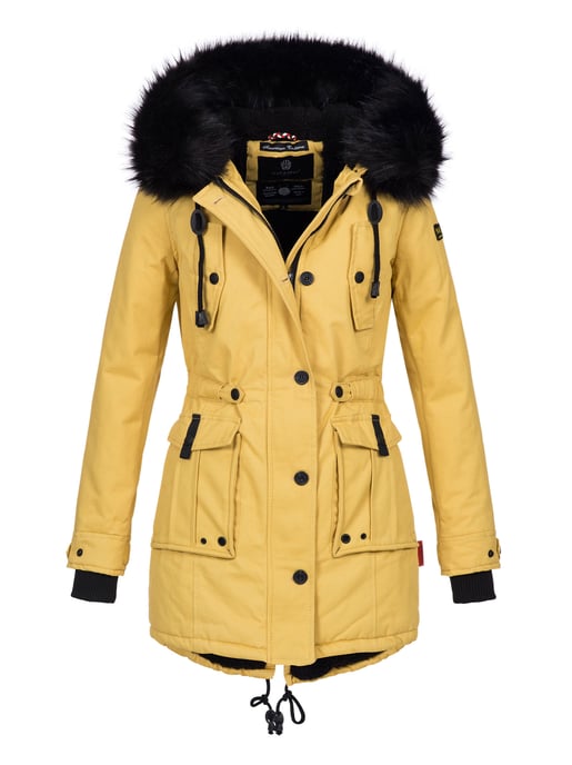 Navahoo Dames Winterjas Luluna – Met Teddyfleece & Afneembare Bontkraag - Image 1