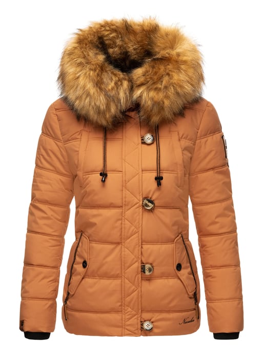Navahoo Dames Winterjas Zoja – Warm, Stijlvol & Met Afneembare Kunstbontkraag - Image 2