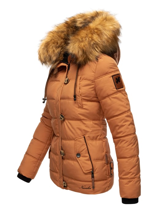 Navahoo Dames Winterjas Zoja – Warm, Stijlvol & Met Afneembare Kunstbontkraag - Image 3
