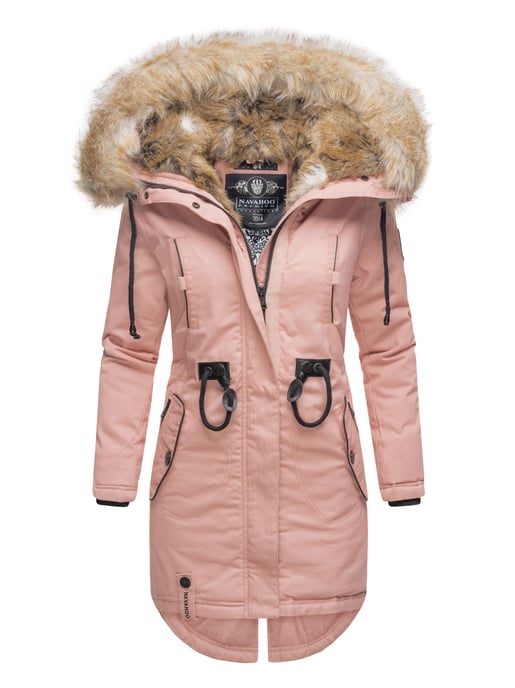 Navahoo Dames Winterjas Bombi – Premium Collectie met Afneembare Bontkraag - Image 1