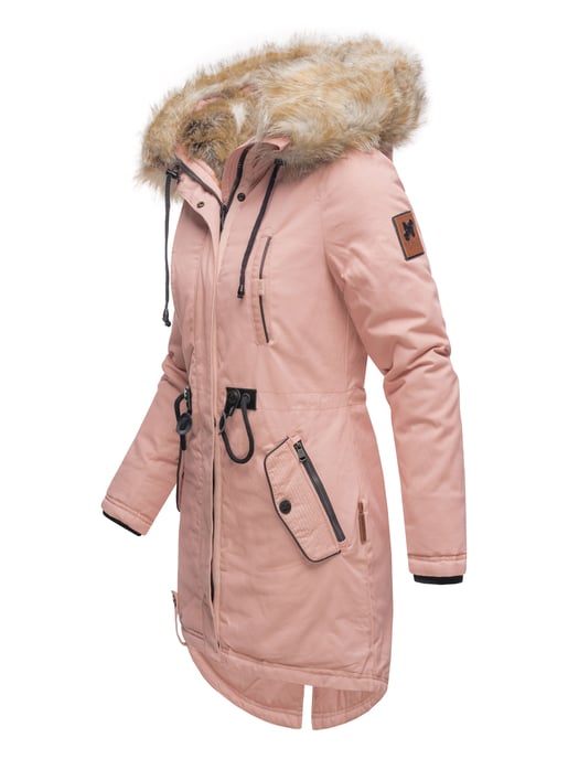 Navahoo Dames Winterjas Bombi – Premium Collectie met Afneembare Bontkraag - Image 2