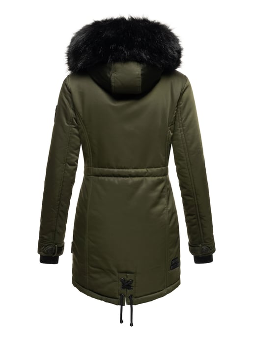 Navahoo Dames Winterjas Luluna-Princess – Warm, Stijlvol & Met Teddyvoering en Kunstbontkraag - Image 5
