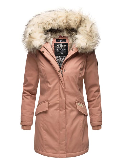 Navahoo Dames Winterparka Cristal – Premium Collectie met Afneembare Bontkraag - Image 1