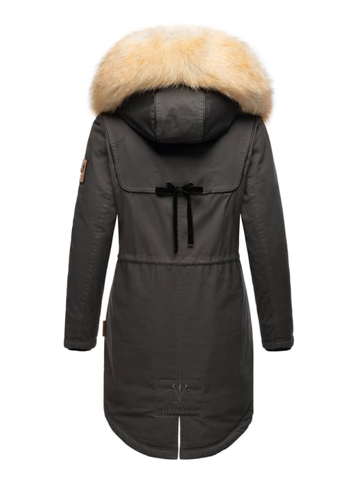 Navahoo Dames Winterjas Bombi – Premium Collectie met Afneembare Bontkraag - Image 4