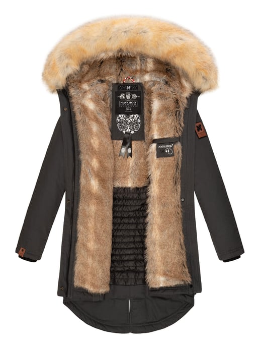 Navahoo Dames Winterjas Bombi – Premium Collectie met Afneembare Bontkraag - Image 6