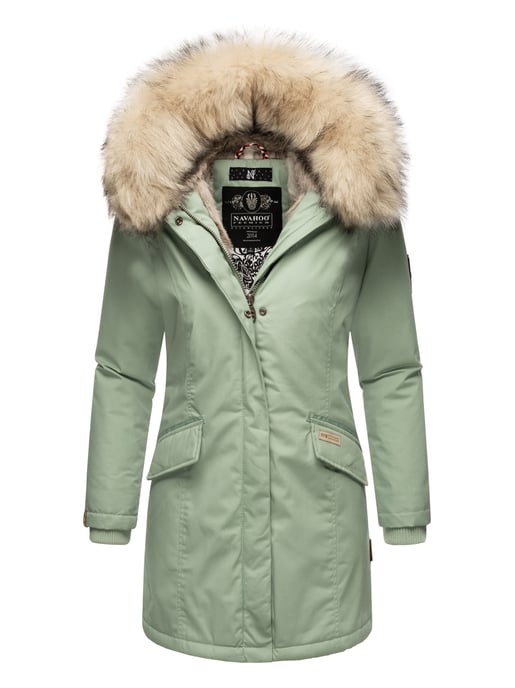 Navahoo Dames Winterparka Cristal – Premium Collectie met Afneembare Bontkraag - Image 1