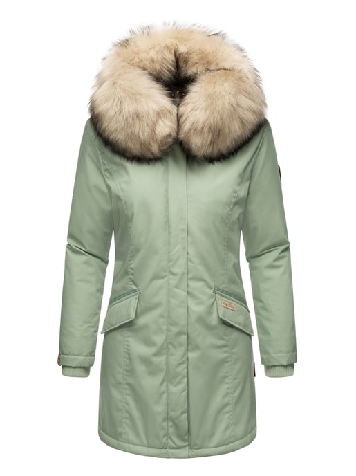 Navahoo Dames Winterparka Cristal – Premium Collectie met Afneembare Bontkraag - Image 2