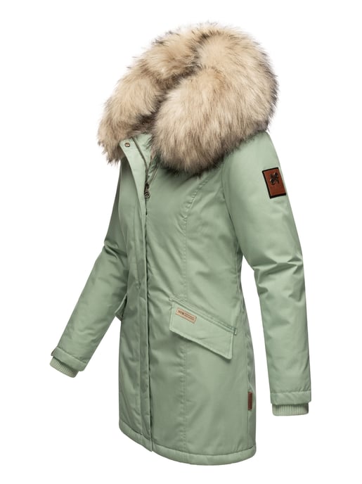 Navahoo Dames Winterparka Cristal – Premium Collectie met Afneembare Bontkraag - Image 3