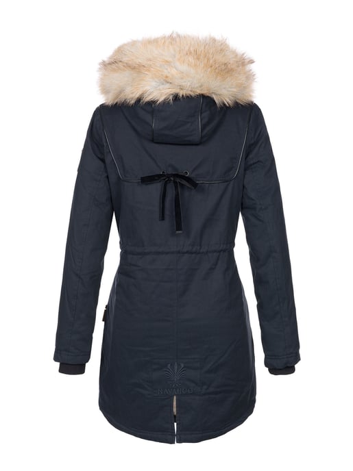 Navahoo Dames Winterjas Bombi – Premium Collectie met Afneembare Bontkraag - Image 3