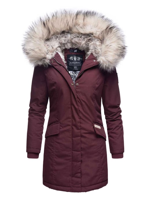 Navahoo Dames Winterparka Cristal – Premium Collectie met Afneembare Bontkraag - Image 1