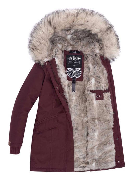 Navahoo Dames Winterparka Cristal – Premium Collectie met Afneembare Bontkraag - Image 4