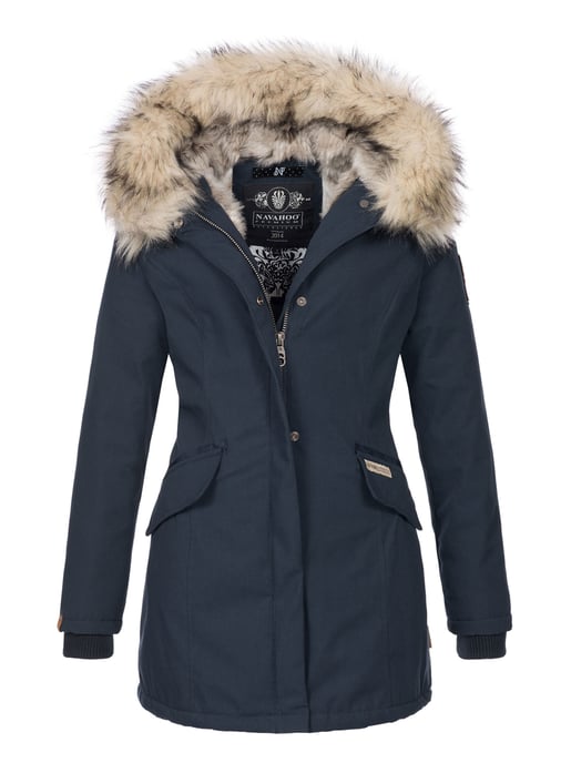 Navahoo Dames Winterparka Cristal – Premium Collectie met Afneembare Bontkraag - Image 1