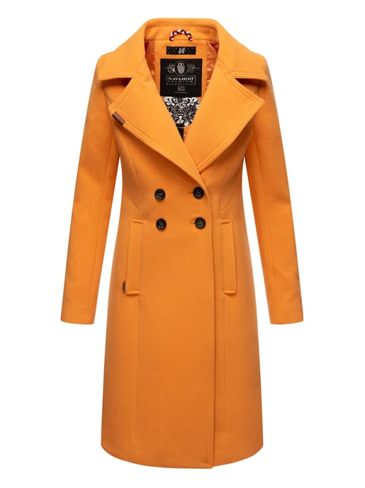 Navahoo Dames Trenchcoat Wooly – Premium Wintermantel met Elegante Pasvorm - Image 1