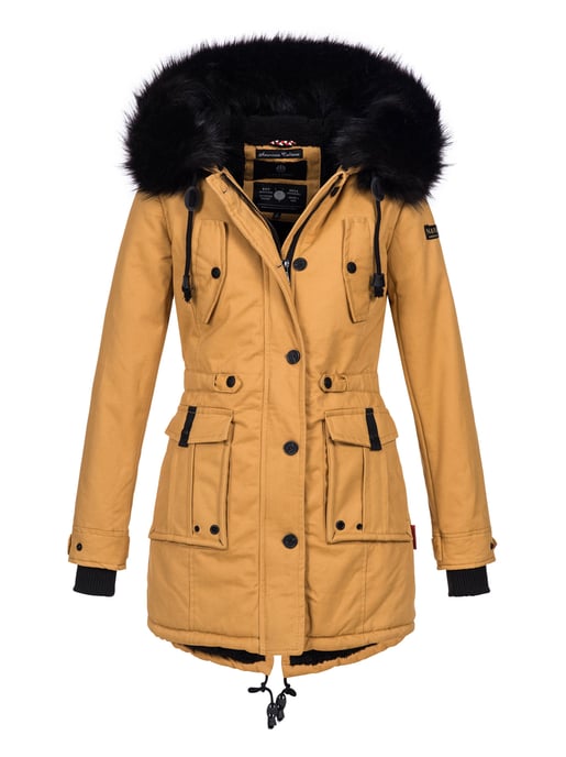 Navahoo Dames Winterjas Luluna – Met Teddyfleece & Afneembare Bontkraag - Image 1