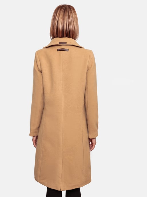 Navahoo Dames Trenchcoat Wooly – Premium Wintermantel met Elegante Pasvorm - Image 5