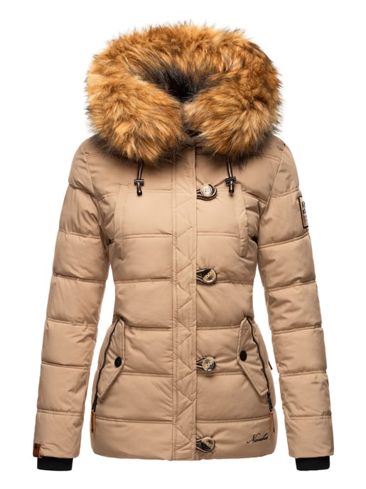 Navahoo Dames Winterjas Zoja – Warm, Stijlvol & Met Afneembare Kunstbontkraag - Image 2