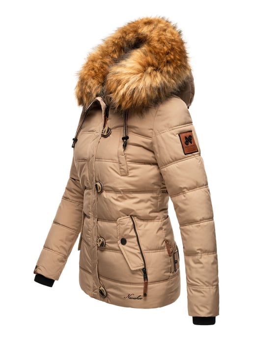 Navahoo Dames Winterjas Zoja – Warm, Stijlvol & Met Afneembare Kunstbontkraag - Image 3