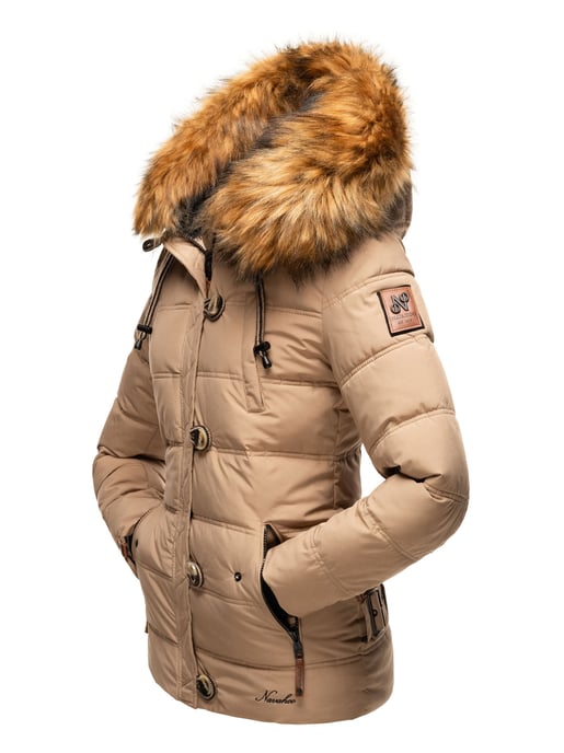 Navahoo Dames Winterjas Zoja – Warm, Stijlvol & Met Afneembare Kunstbontkraag - Image 4