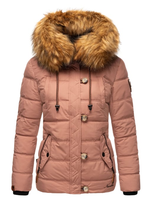 Navahoo Dames Winterjas Zoja – Warm, Stijlvol & Met Afneembare Kunstbontkraag - Image 2