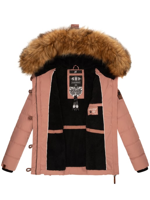 Navahoo Dames Winterjas Zoja – Warm, Stijlvol & Met Afneembare Kunstbontkraag - Image 6