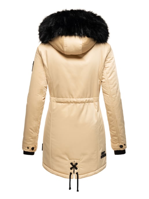 Navahoo Dames Winterjas Luluna-Princess – Warm, Stijlvol & Met Teddyvoering en Kunstbontkraag - Image 4
