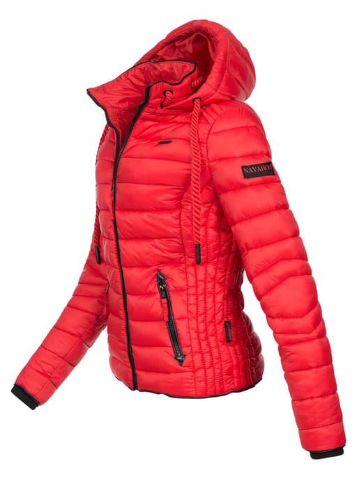 Navahoo Dames Gewatteerde Jas Lulana – Licht, Trendy & Afneembare Capuchon - Image 3