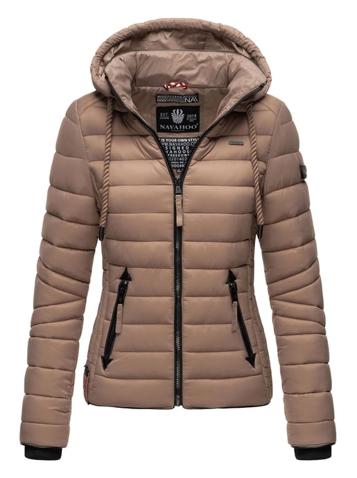 Navahoo Dames Gewatteerde Jas Lulana – Licht, Trendy & Afneembare Capuchon - Image 2