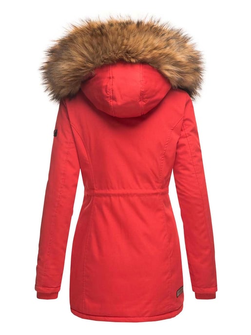 Navahoo Dames Winterjas Schneeengel Princess – Klassiek, Warm & Met Afneembare Kunstbontkraag - Image 3