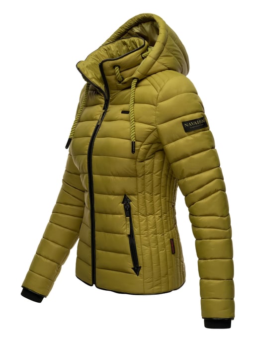 Navahoo Dames Gewatteerde Jas Lulana – Licht, Trendy & Afneembare Capuchon - Image 3
