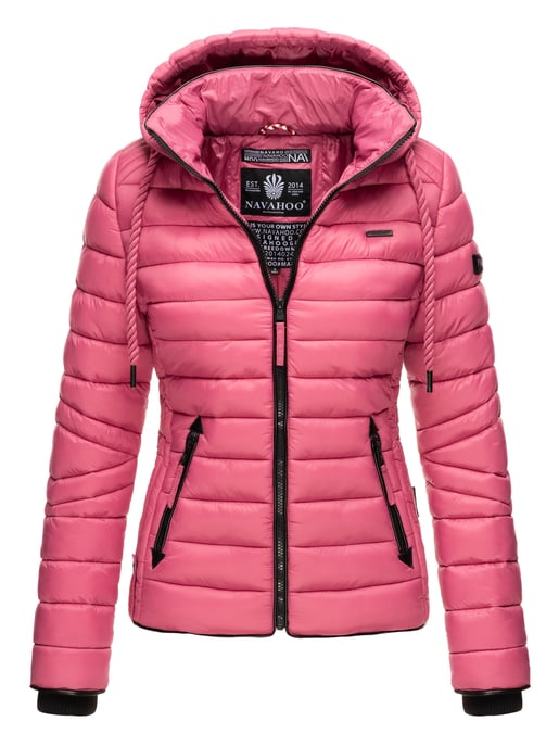 Navahoo Dames Gewatteerde Jas Lulana – Licht, Trendy & Afneembare Capuchon - Image 1