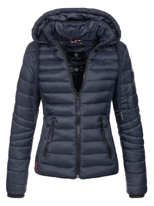 Navahoo Dames Gewatteerde Jas Lulana – Licht, Trendy & Afneembare Capuchon - Image 1