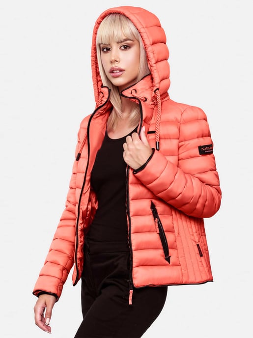 Navahoo Dames Gewatteerde Jas Lulana – Licht, Trendy & Afneembare Capuchon - Image 3