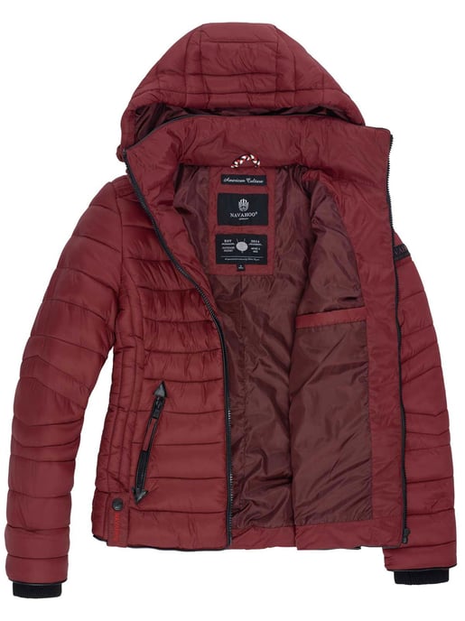 Navahoo Dames Gewatteerde Jas Lulana – Licht, Trendy & Afneembare Capuchon - Image 3