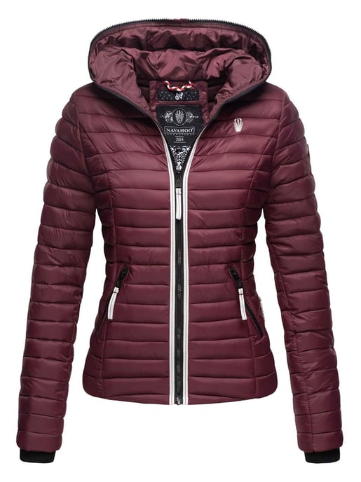 Navahoo Dames Gewatteerde Jas Kimuk Princess – Licht, Modern & Met Capuchon - Image 1