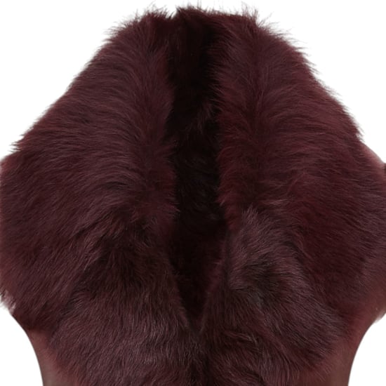 Dames Bordeaux Toscana Shearling Nappa Leren Schapenvacht Gilet - Parkes - Image 5