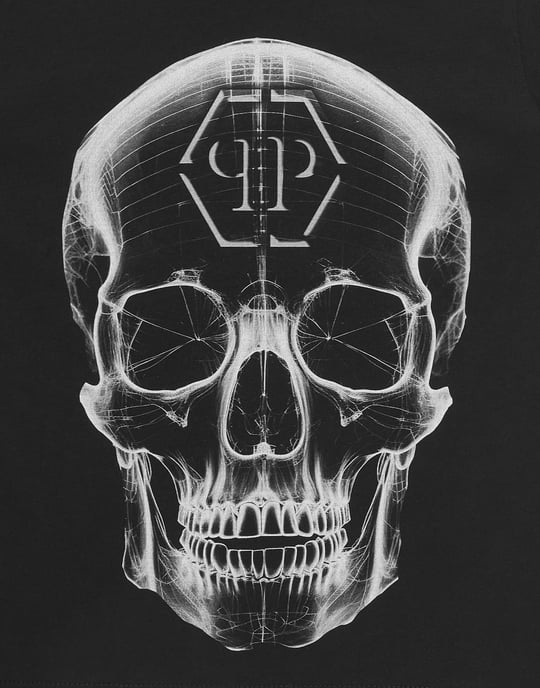 T-Shirt Ronde Hals Ss Skull - Image 4