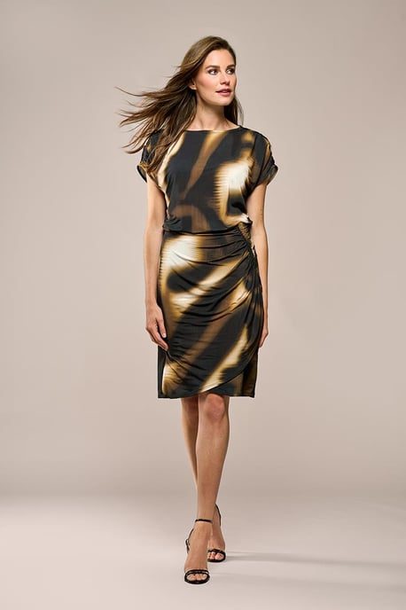 Avery Print Rok Olijfgroen / Multi - Image 1