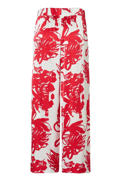 Cassandra Print Broek Rood / Wit - Image 4