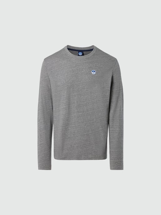 North Sails T-shirt Lange mouwen met logopatch - Image 3