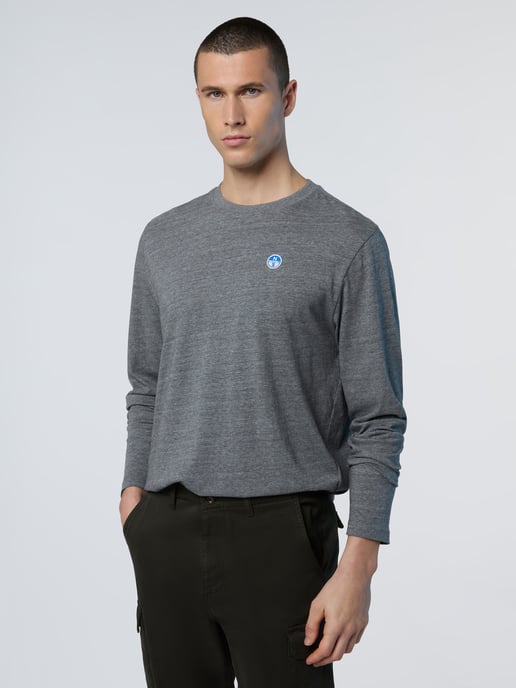 North Sails T-shirt Lange mouwen met logopatch - Image 4