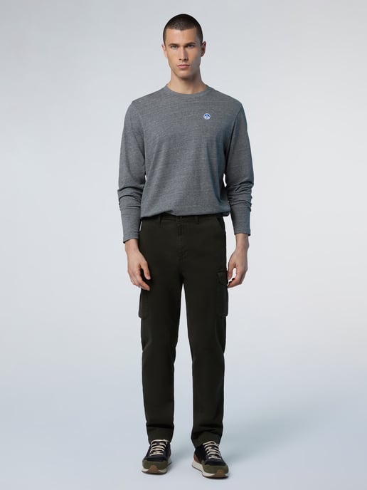 North Sails T-shirt Lange mouwen met logopatch - Image 5