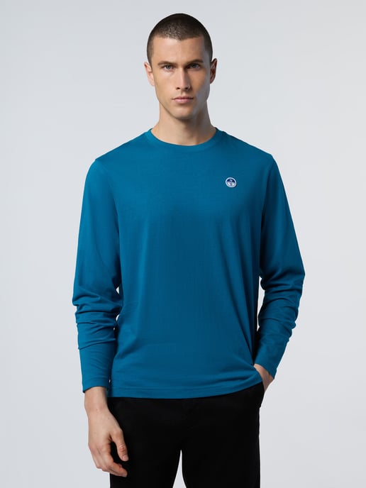 North Sails T-shirt Lange mouwen met logopatch - Image 4