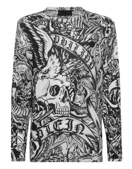 Pullover Ronde Hals Tattoo - Image 1