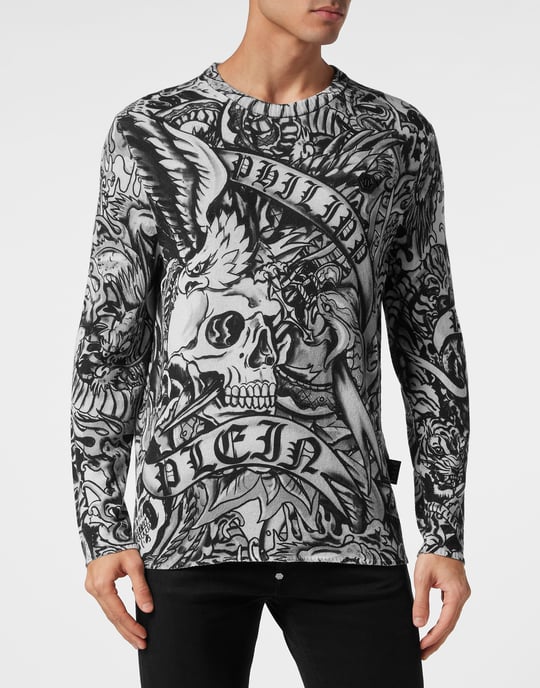 Pullover Ronde Hals Tattoo - Image 2