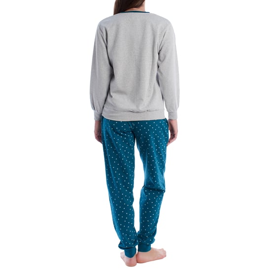 Winterpyjama KLP2 van pluche katoen voor dames - Image 4