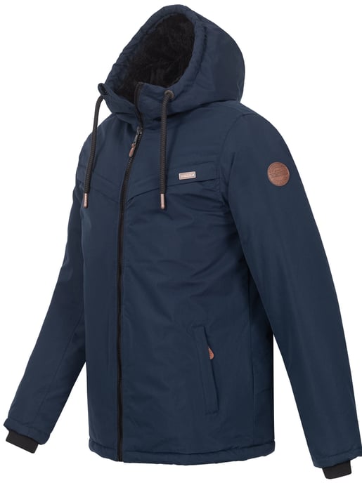 Alessandro Salvarini heren winterjas AS-331 met teddyvoering en capuchon - Image 3