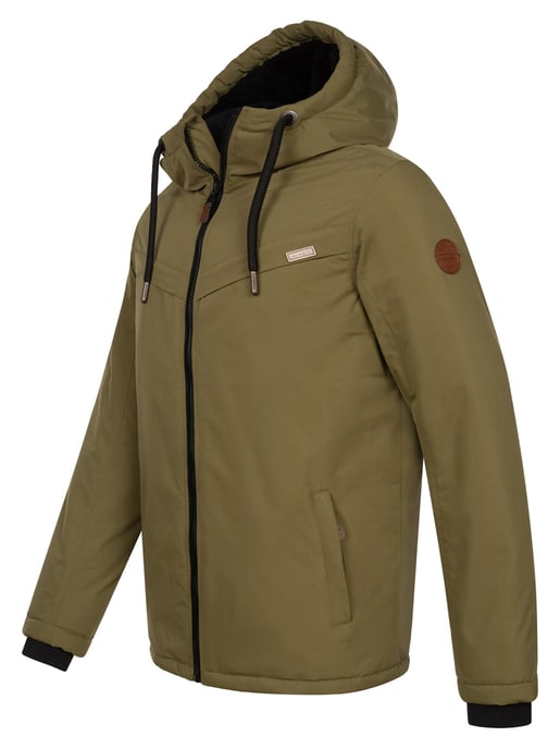 Alessandro Salvarini heren winterjas AS-331 met teddyvoering en capuchon - Image 3