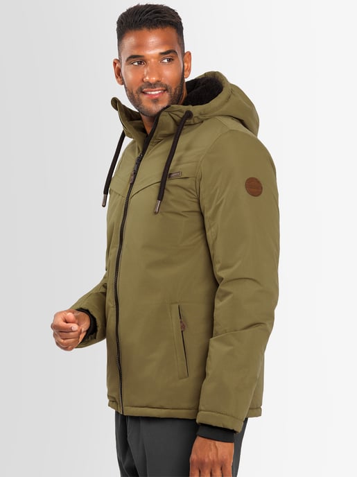 Alessandro Salvarini heren winterjas AS-331 met teddyvoering en capuchon - Image 6